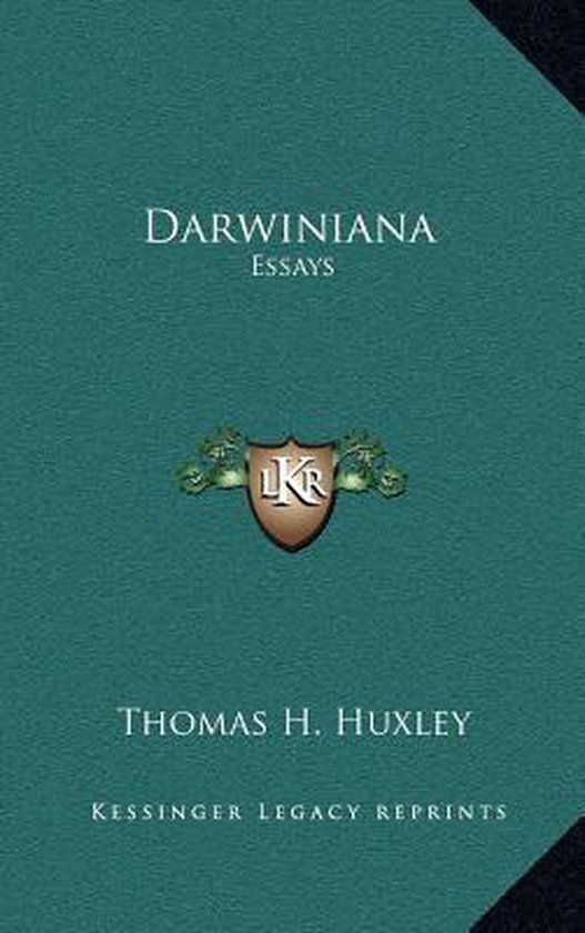 Darwiniana, Thomas H Huxley 9781163451892 Boeken