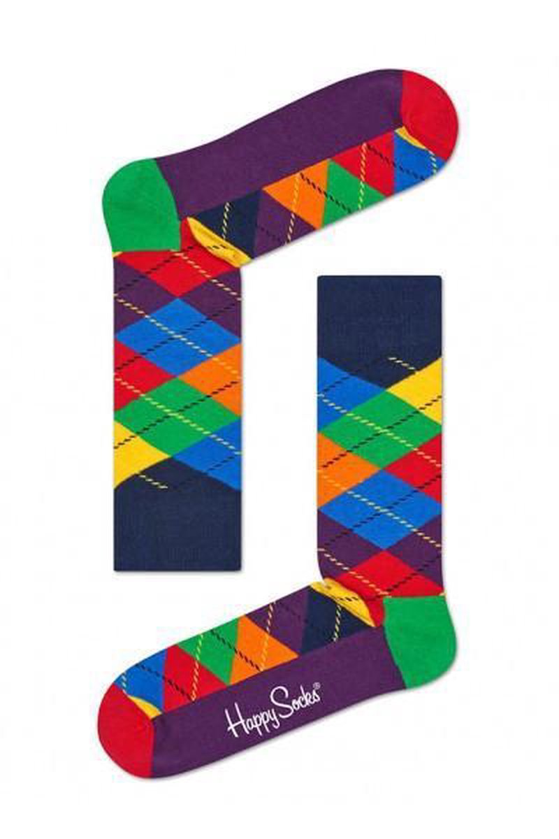 Happy Socks ARY01-6002 Argyle Sock 36-40