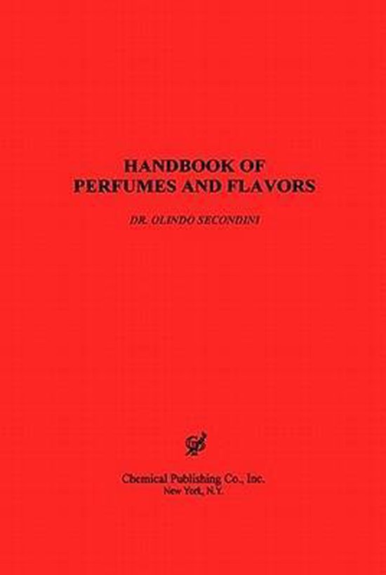 Handbook of Perfumes and Flavors - cover