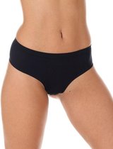 Brubeck Dames Ondergoed String – Naadloos, Invisible en Comfort Cool met Nilit®Breeze- Zwart - M