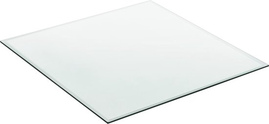 Glasplaat ESG veiligheidsglas 8 mm voor tafels 80x80 cm