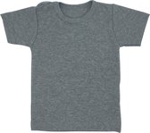 Basic Baby T-shirt van Wooden Buttons - Grijs - Maat 50/56
