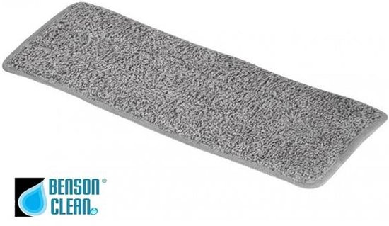 Benson Clean microfibre pad - Tampon de vadrouille plat / Essuie-glace