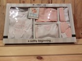babycadeauset "mijn eerste pakje"roze