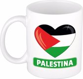 Hartje Palestina mok / beker 300 ml