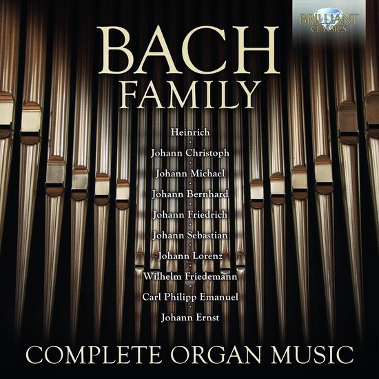 Stefano Molardi - Bach Family: Complete Organ Music (24 CD)