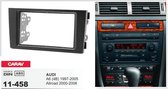 2-DIN AUDI A6 (4B) 1997-2005, bande de protection Allroad 2000-2006 / kit d'installation Audiovolt 11-458