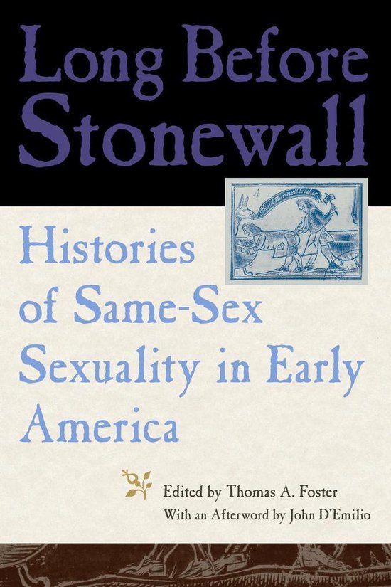 Long Before Stonewall - cover