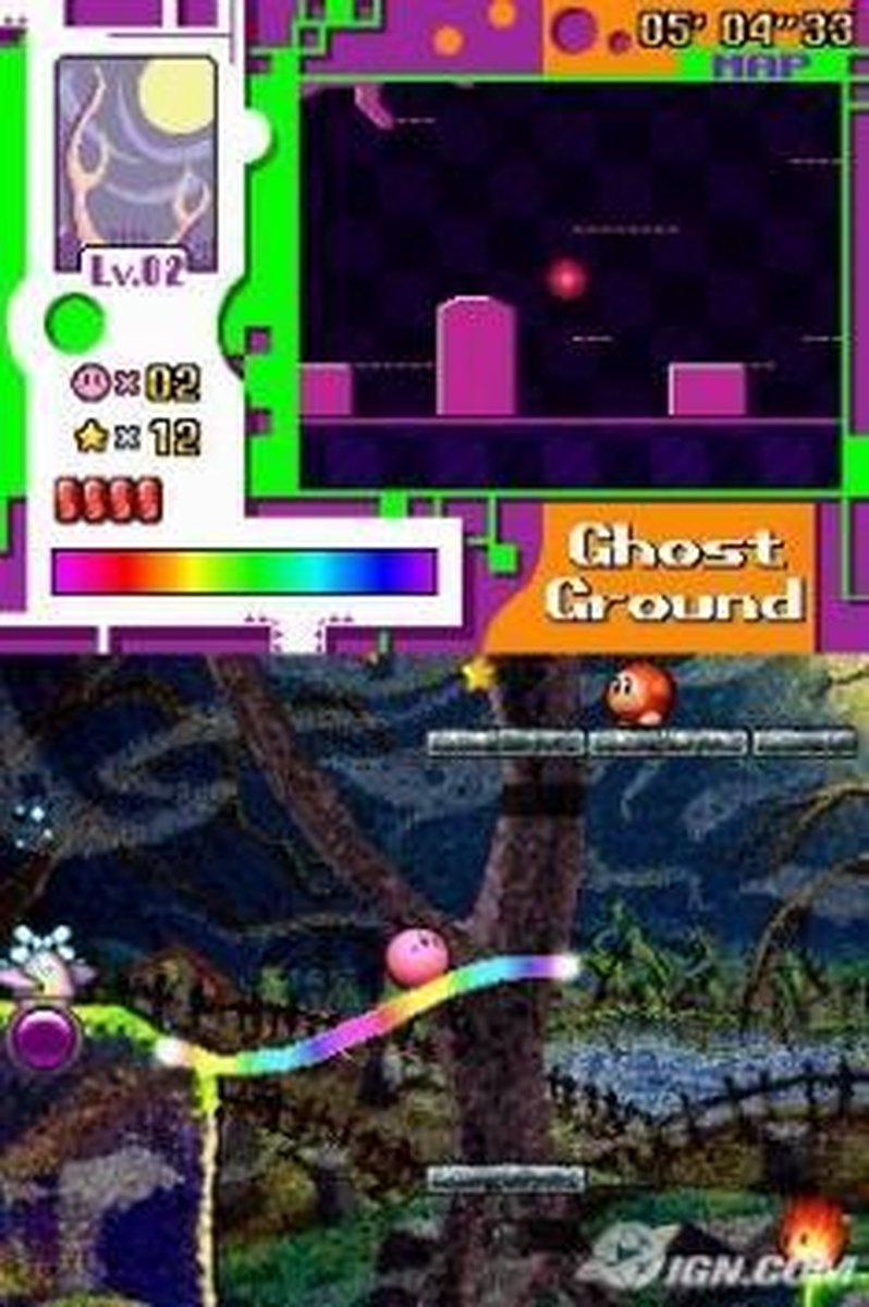Nintendo Kirby Canvas Curse