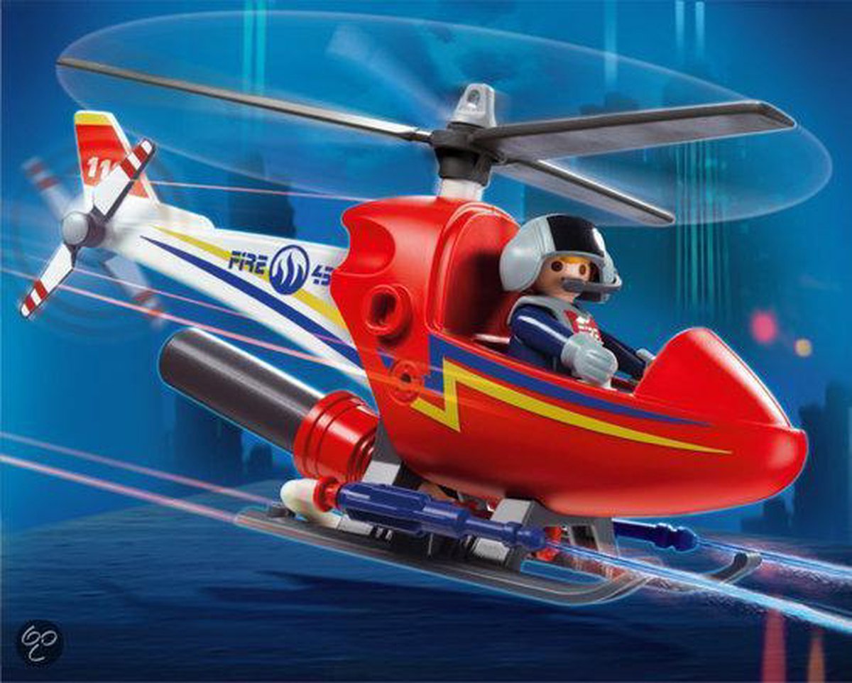 Playmobil Brandweerhelikopter - bol.com
