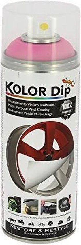 Kolor Dip Vinylcoating Fluor Roze 400 Ml