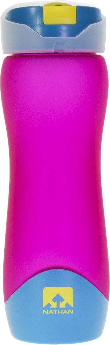 Nathan StreamLine Tritan - Drinkfles - 600 ml - roze/blauw