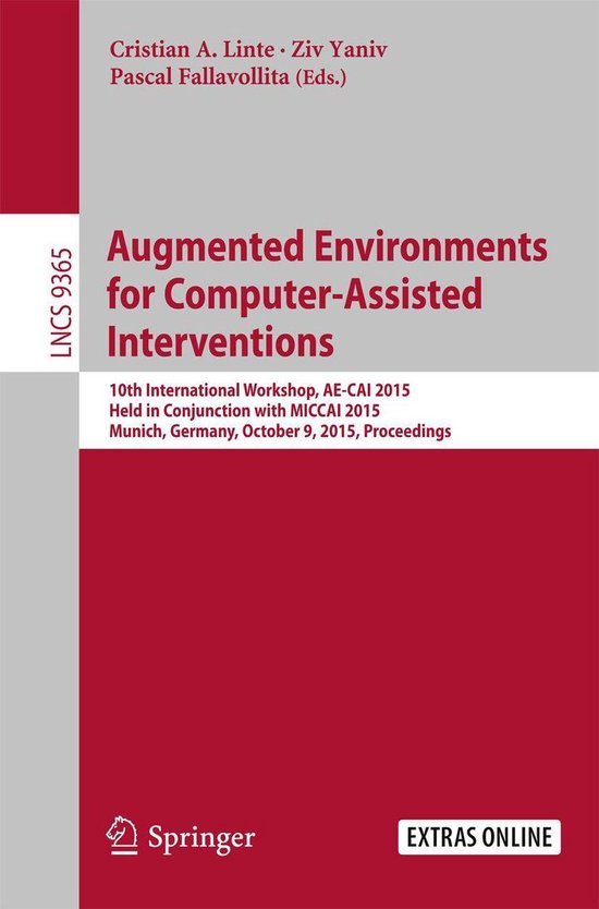 Lecture Notes in Computer Science 9365 - Augmented Environme ... - cover
