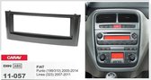 1-DIN FIAT Punto (199/310) 2005-2014, Linea (323) 2007-2011 afdeklijst / installatiekit Audiovolt 11-057