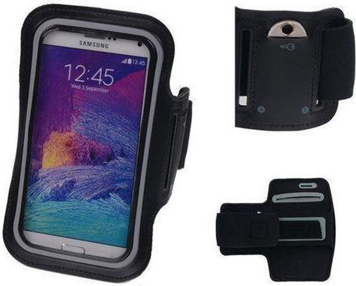 Galaxy S5 Zwart Sport Armband Neopreen