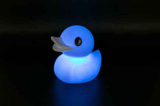 DHINK Eend Kinderlamp Multikleur LED licht Kinderkamer Kids- Geel van Dhink — afbeelding 3