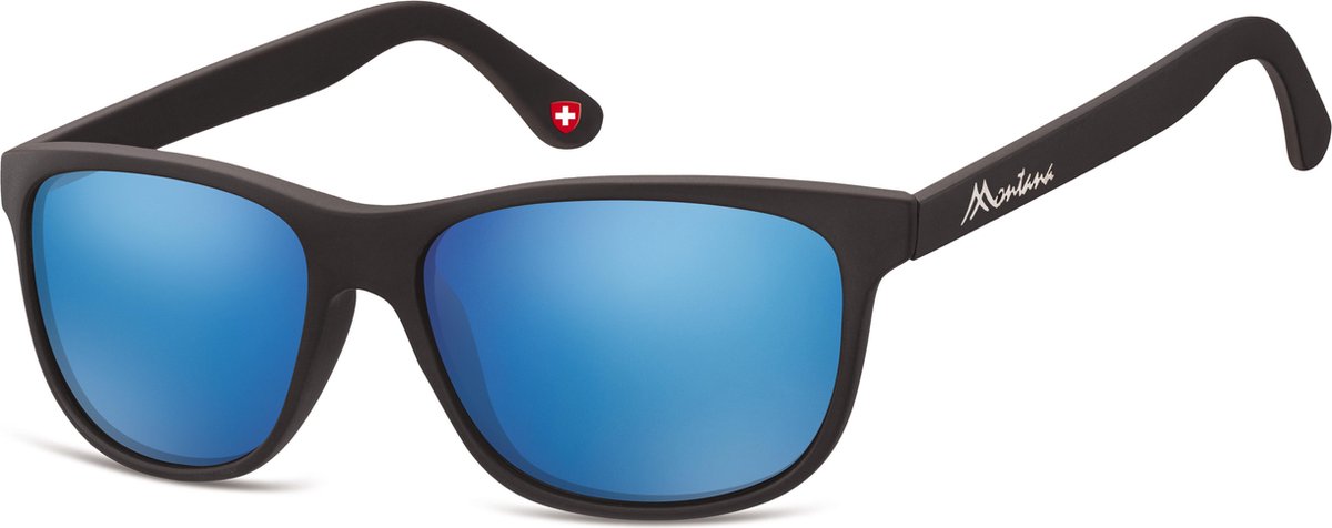 Montana By Sgb Zonnebril Unisex Zwart (ms48)