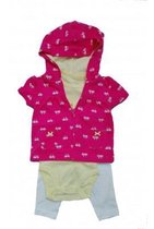 CARTERS BABY GIRLS 3-PIECE CARDIGAN