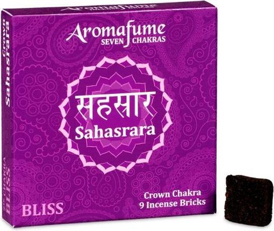 Cubes d'encens Aromafume Sahasrara - Chakra de la couronne