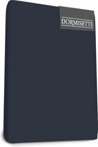 Dormisette Mako Jersey Topdek hoeslakens 160 x 210 cm marine