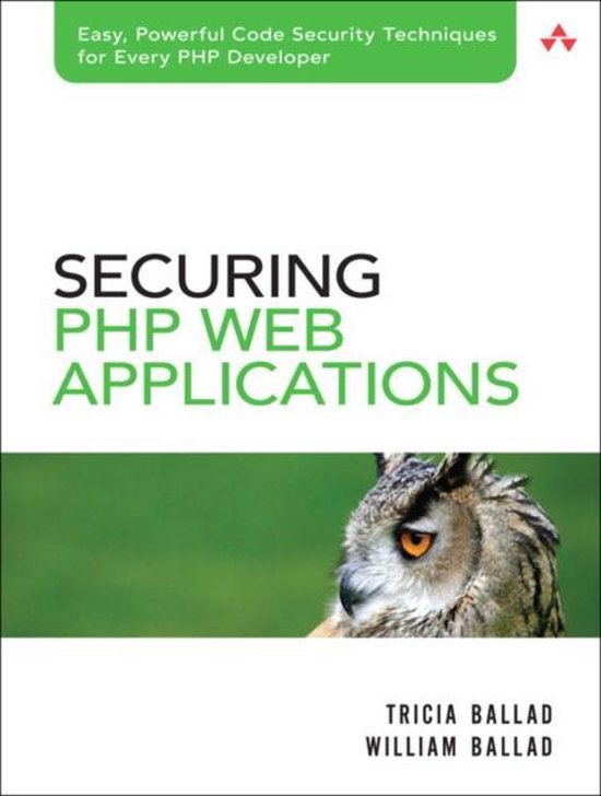 Securing PHP Web Applications - cover