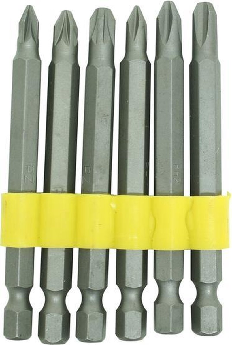 KWB Economy Bitset Lang - 75 mm - 6-delig