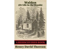 Omslag van Walden (Or Life in the Woods) (Rediscovered Books)