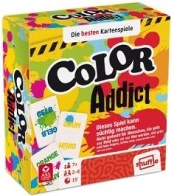 Afbeelding van het spel AGM Color Addict Kaartspel Leren
