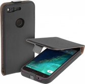 Lelycase Zwart Google Pixel XL Eco Leather Flip Case