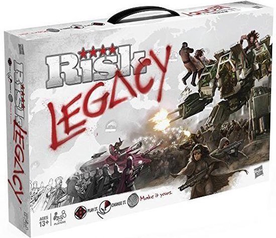 Gezelschapsspel: Risk Legacy - Engelstalig Bordspel, uitgegeven door Hasbro