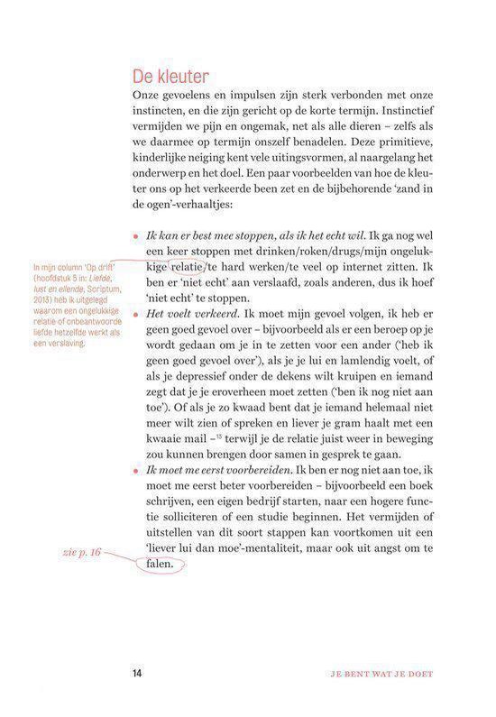 Je bent wat je doet