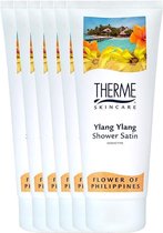 Therme Shower Satin Ylang Ylang - 6x200 ml - Voordeelverpakking