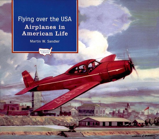 Transportation in America - Flying over the USA - cover