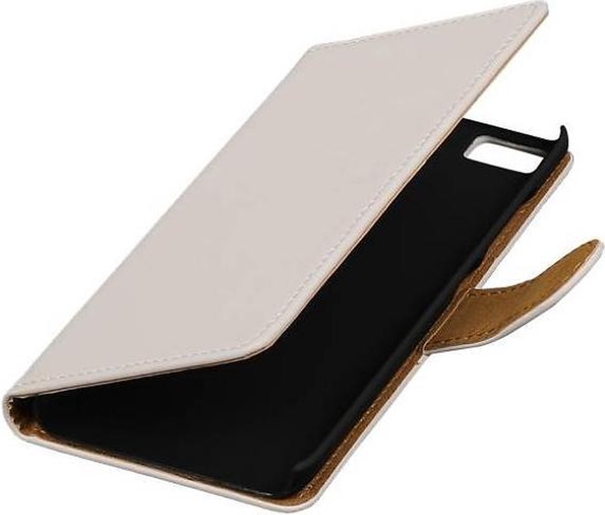 Effen Bookstyle Hoes Geschikt voor Xiaomi Mi 5 Wit