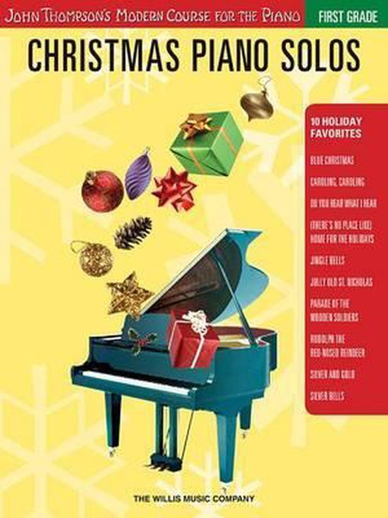 Christmas Piano Solos - First Grade (Book Only)