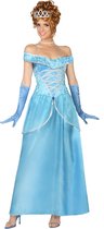 "Blauwe prinsessen kostuum voor vrouwen  - Verkleedkleding - M/L"