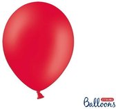 Strong Ballonnen 30cm, Pastel  rood (1 zakje met 50 stuks)"""