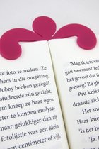 Boekenlegger - roze