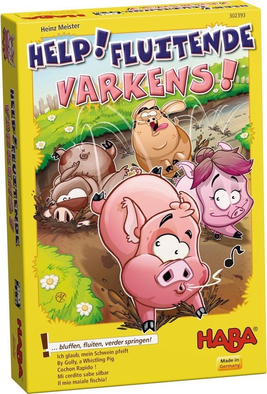 mannelijk vloot goud Haba Spel Vanaf 5 jaar Fluitende varkens | Games | bol.com
