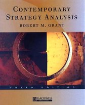 Contemporary Strategy Analysis, Third Edition