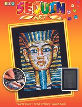 Sequin Art Pailletten Kunstwerk Toetankhamon / Tutankhamun