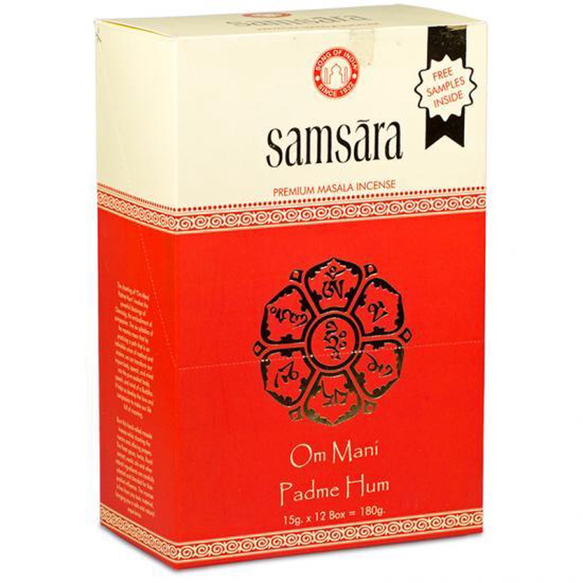 Yogi & Yogini naturals Wierook Masala Samsara (12 pakjes)