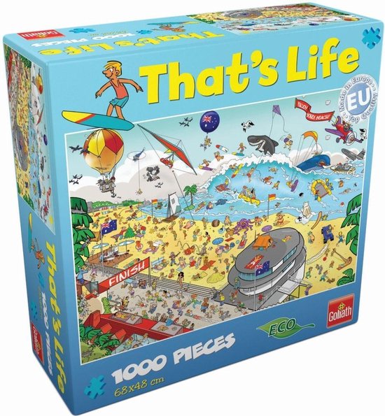 Puzzel That´s Life Bondi Beach: 1000 Stukjes |