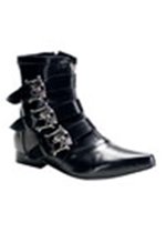 Demonia Enkellaars -46 Shoes- BROGUE-06 US 13 Zwart