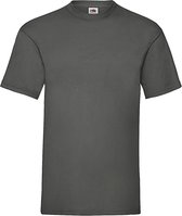 Fruit of the Loom - 5 stuks Valueweight T-shirts Ronde Hals - Light Graphite - S