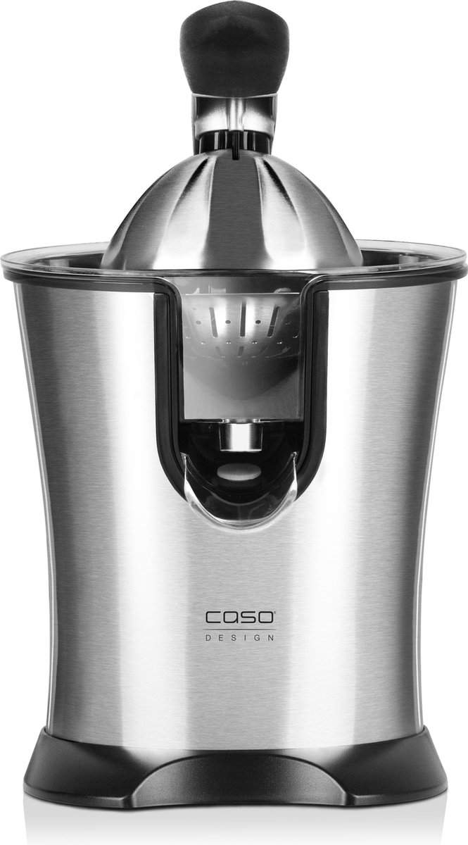 CASO CP 200 – Elektrische Citruspers – 160W – RVS – Druppelstop – Stil van Caso Design — afbeelding 2