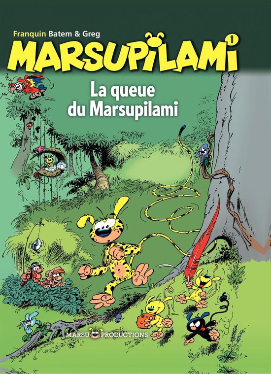 Marsupilami 1 - Marsupilami - Tome 1 - La queue du Marsupila ... - cover
