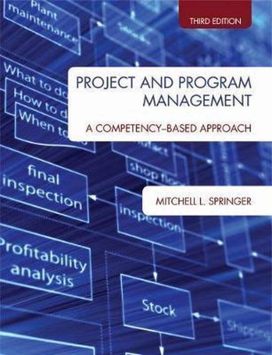 Project and Program Management - cover