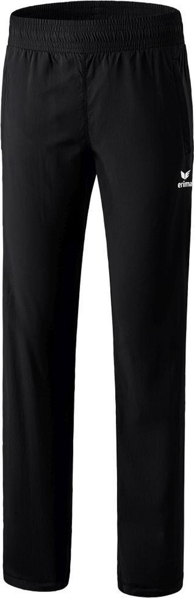 Erima Trainingsbroek met Doorlopende Ritssluiting Dames - Zwart | Maat: 36
