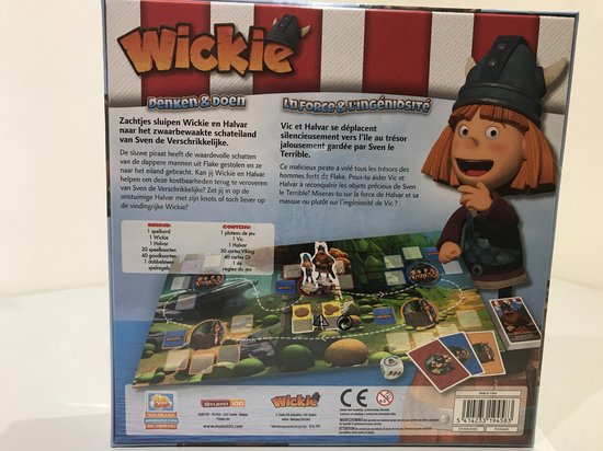 Thumbnail van een extra afbeelding van het spel Wickie Denken en Doen bordspel